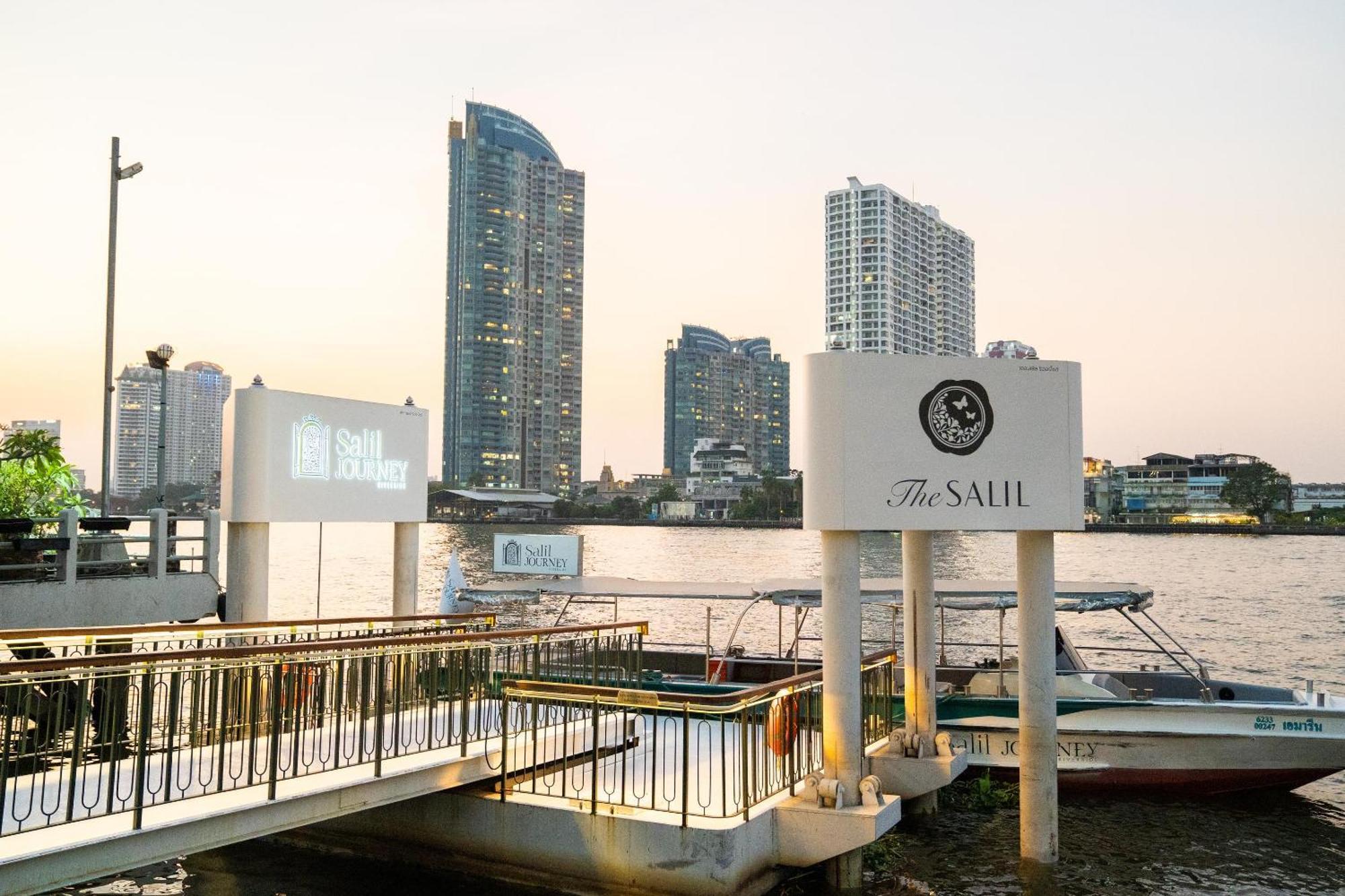 The Salil Hotel Riverside Bangkok Exterior photo The River Pier