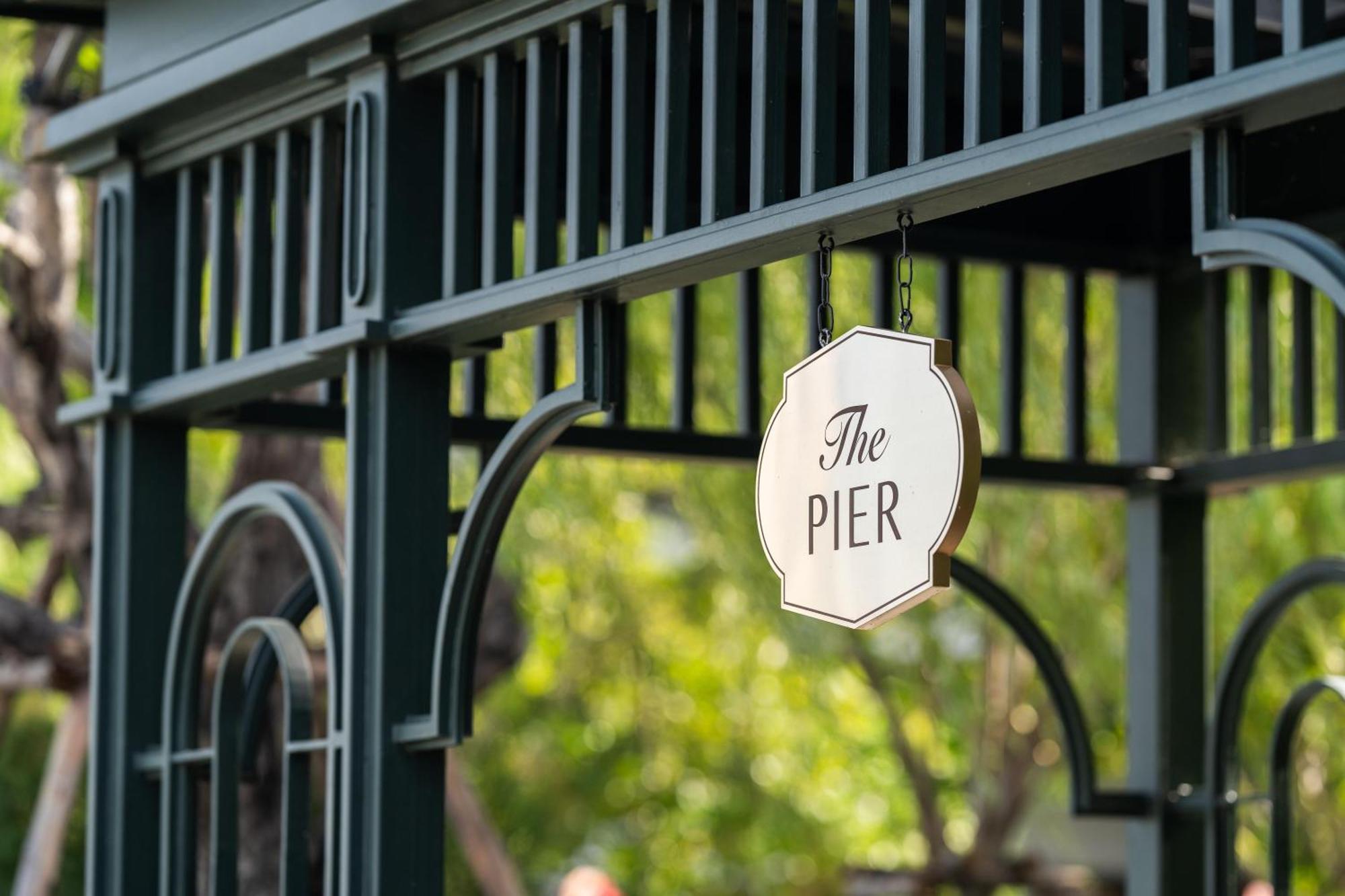 The Salil Hotel Riverside Bangkok Exterior photo The Pier